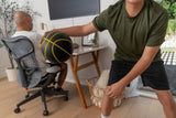 Bashhhketball Pro Silent Indoor Foam Basketball, Official Size 7 (29.5-in), Black O4X6 - product image 3