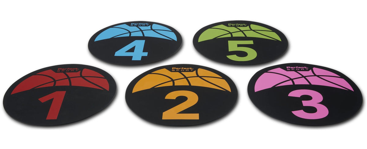 Shot Spotz Indoor/Outdoor Numbered Basketball Training Markers with Digital Timer Z8X7 - product image 2