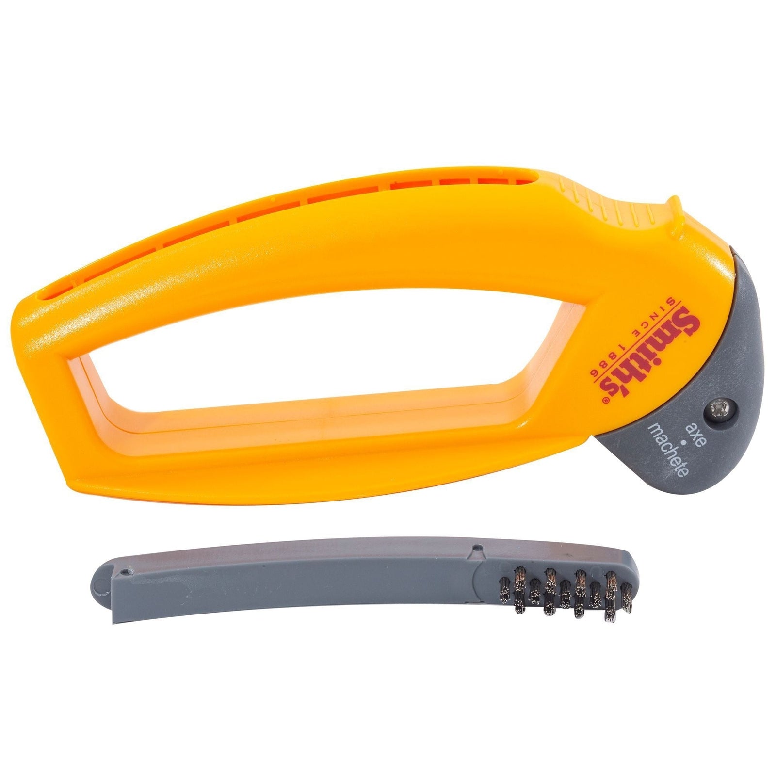 Axe and Machete Hand Sharpener with Soft-Grip Handle Y3G5 - product image 2