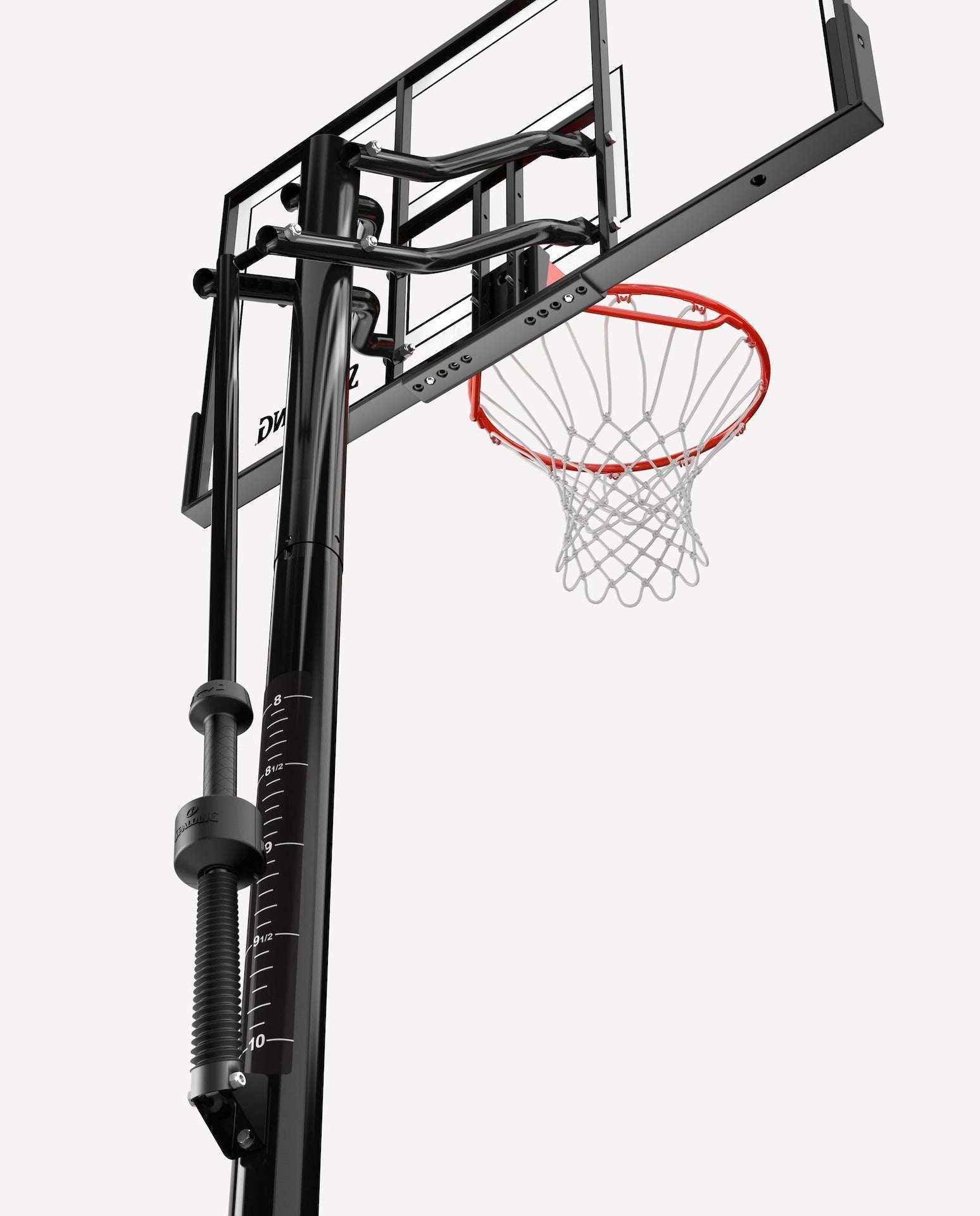 Acrylic Rapidlock Twist Portable Basketball System, 52-in Z9S0 - product image 6