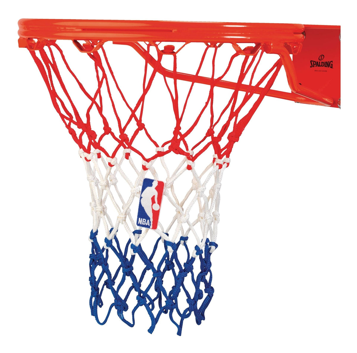 Heavy Duty Indoor/Outdoor Standard Replacement Basketball Net, Red/White/Blue Z3A9 - product image 2