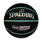 Highlight Foil Basketball, Black/Mint, Size 7 G1A6 - product image 2