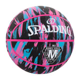 Marble Series 4Her Outdoor Rubber Basketball, Size 6 (28.5-in), Black/Pink K8F3 - product image 2