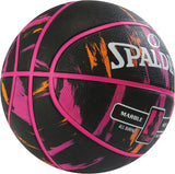 Marble Series 4Her Outdoor Rubber Basketball, Size 6 (28.5-in), Black/Pink K8F3 - product image 3