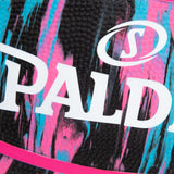 Marble Series 4Her Outdoor Rubber Basketball, Size 6 (28.5-in), Black/Pink K8F3 - product image 5