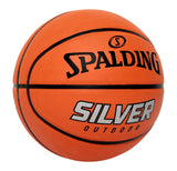 Silver Outdoor Rubber Basketball, Official Size 7 (29.5-in), Orange V2N6 - product image 1