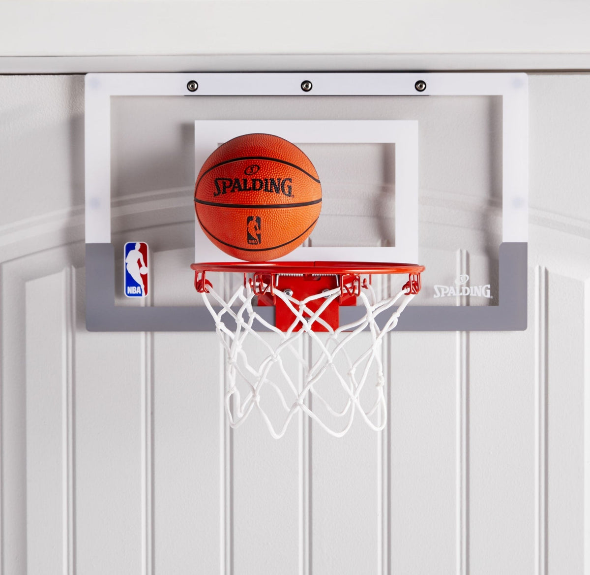 Slam Jam Indoor Over-the-Door Mounting Mini Basketball Hoop & Net with Ball G2A9 - product image 5