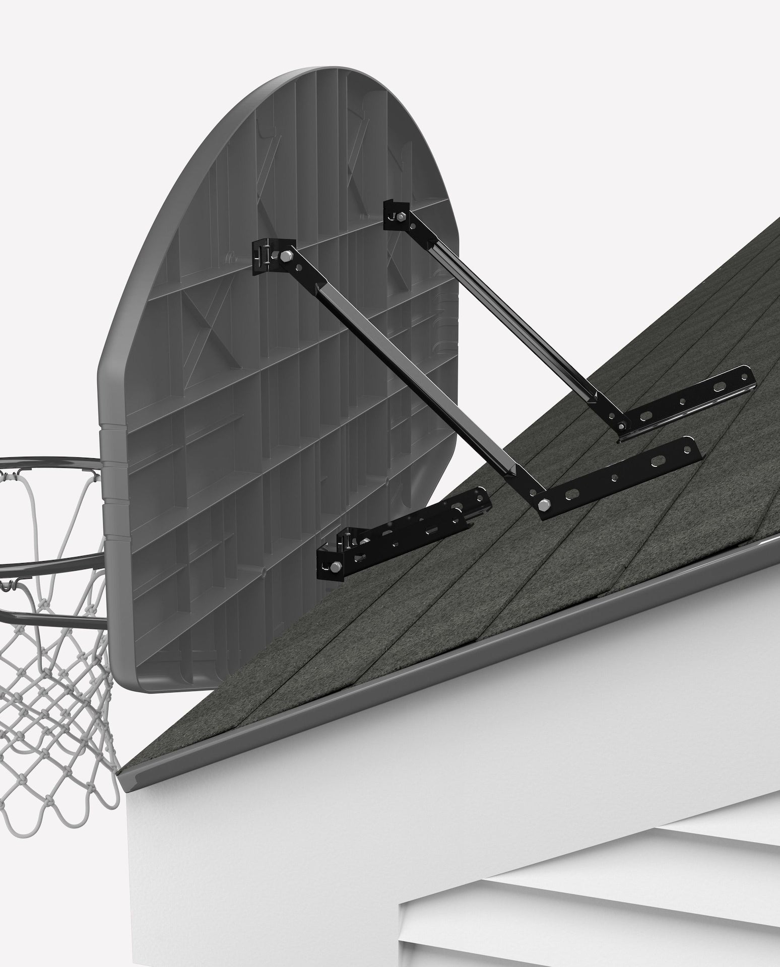 Universal Outdoor Basketball Backboard Mounting Bracket L2Q8 - product image 7