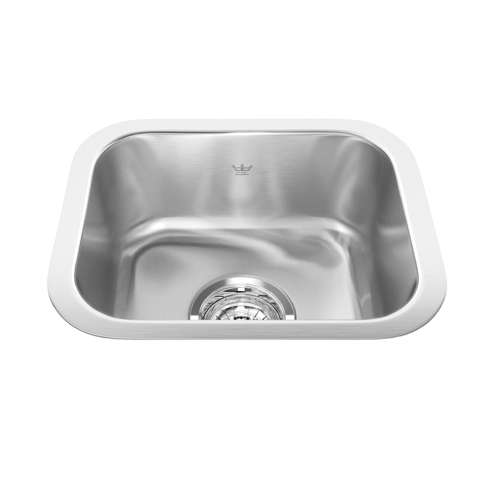Steel Queen Single Stainless Steel Sink, 13.38x11-in E9U0 - product image 1