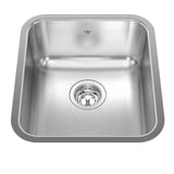 Steel Queen Single Stainless Steel Sink, 15.75x17.75-in H7B2 - product image 1