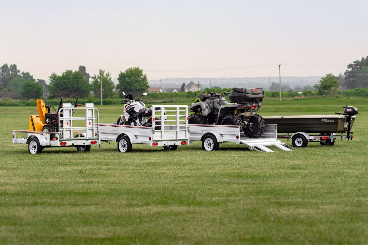 Galvalume Plus Box Trailer, 4-ft x 7-ft C5A8 - product image 8