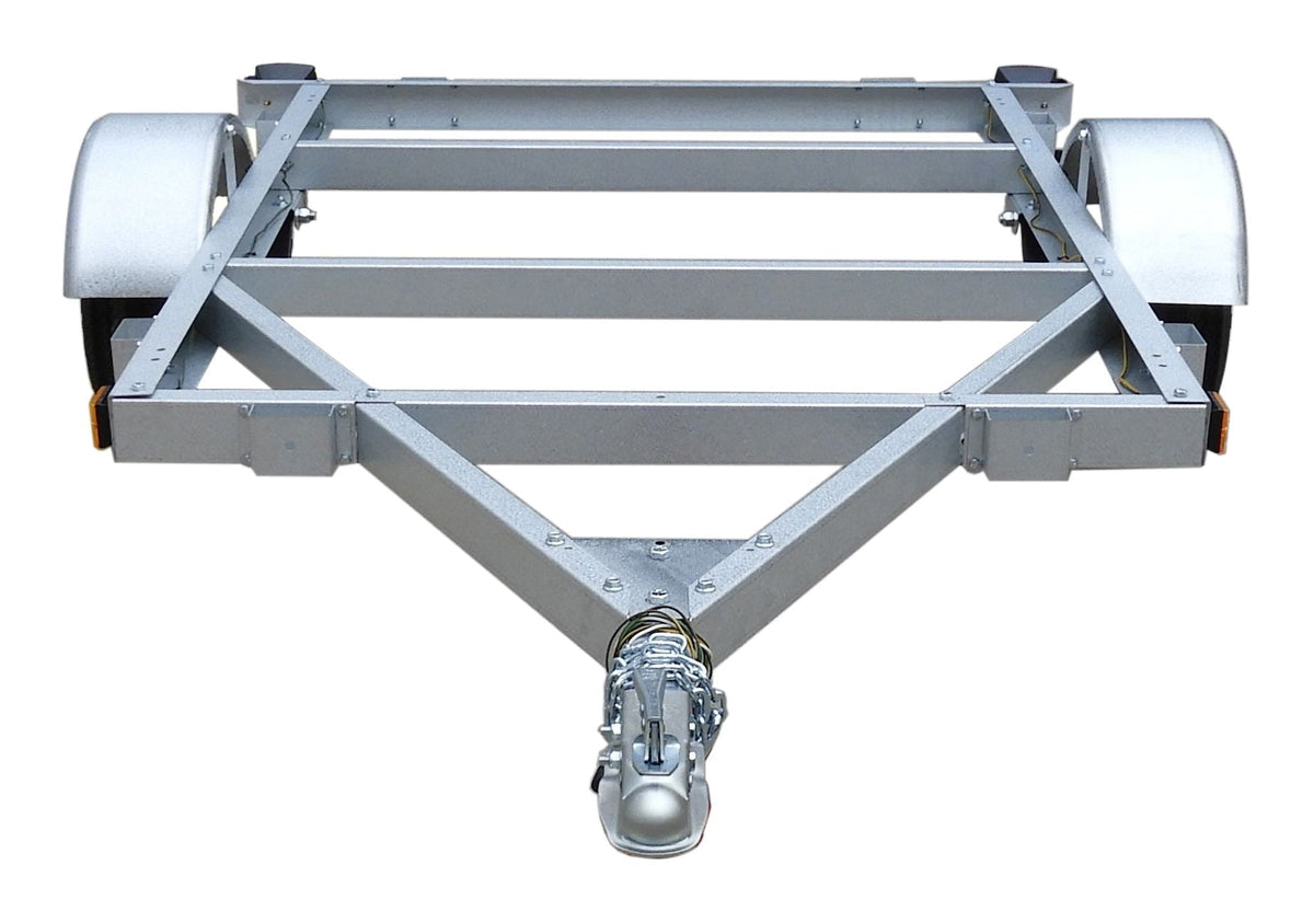 Galvanized Kit Trailer, 4-ft x 6-ft H7J3 - product image 1