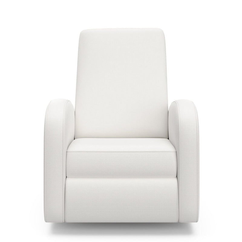 Santa Monica Swivel Glider, Ivory Basketweave F8C6