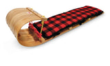 Grizzly Kids' Traditional Vintage Wooden Winter Toboggan Sled & Seat Pad, 4-ft R1B3 - product image 1