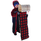 Grizzly Kids' Traditional Vintage Wooden Winter Toboggan Sled & Seat Pad, 4-ft R1B3 - product image 2