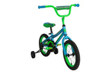 Titanium Kids' Bike with Training Wheels, Blue,14-in W2H5 - product image 1
