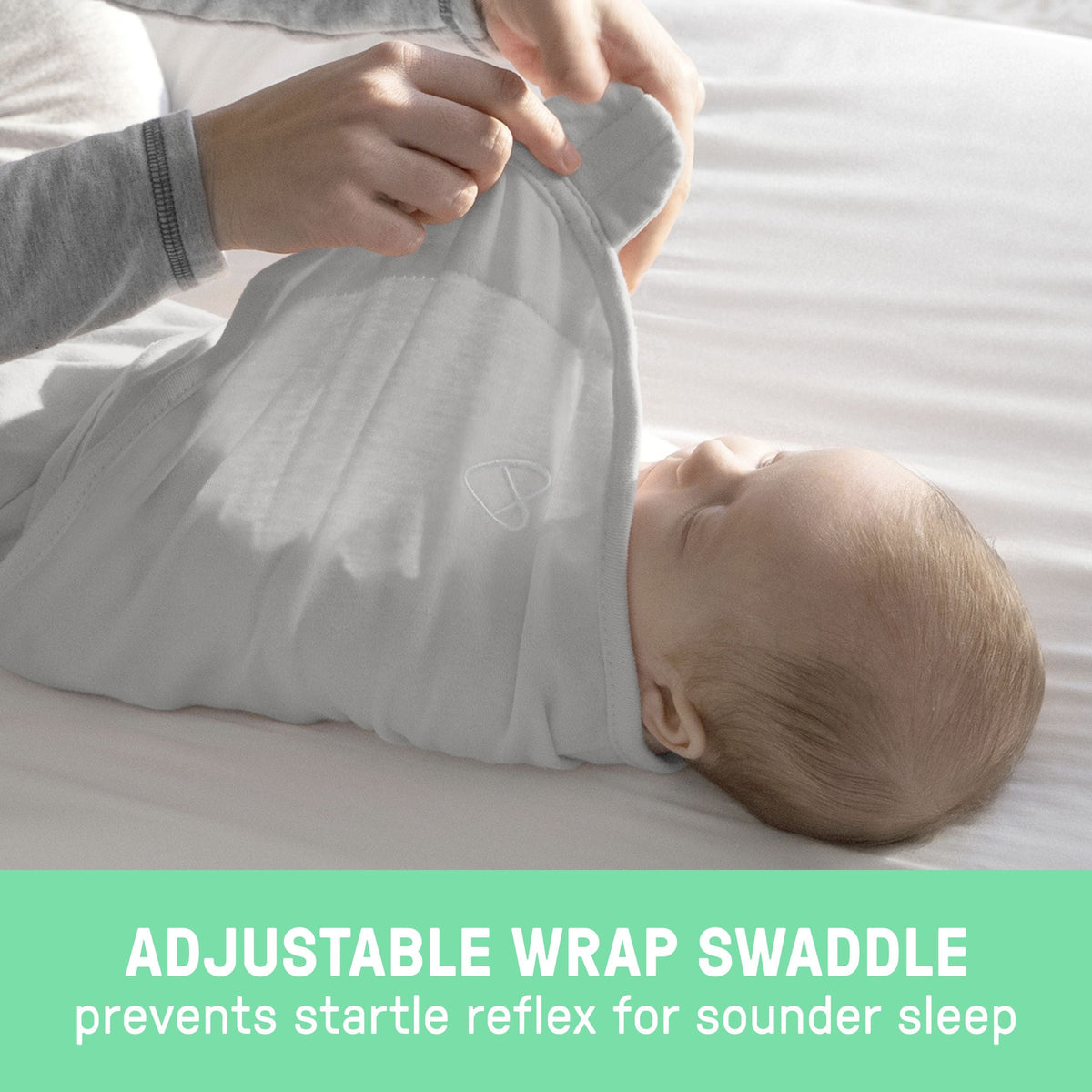 Original Swaddle Adjustable Baby Wrap with Quick Change, Born Free, Size S/M, Ages 0-3m, 3-pk Y7Z1 - product image 8