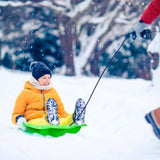 Dinosaur Paw Kids' 1-Person Plastic Winter Snow Sled/Toboggan with Tow Rope P5Q7 - product image 5