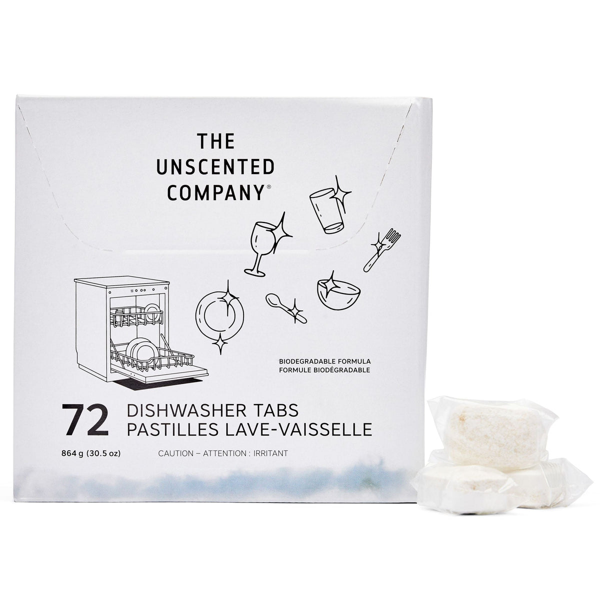 The Unscented Company Dishwasher Tabs, 72-ct A9M3 - product image 1