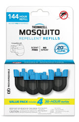 E-ZoneGuard Rechargeable Mosquito Repellent Refill 144-Hour Pack F1W0 - product image 3