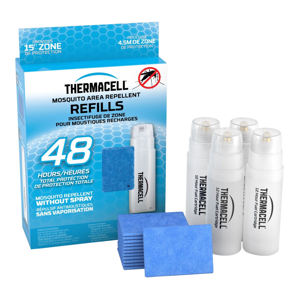 Fuel-ZoneGuard Fuel Powered Mosquito Repellent 48-Hr Refill Pack G7P5 - product image 1