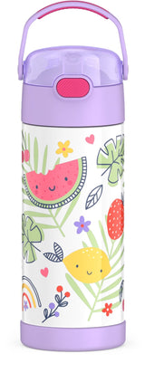 Rainbow Fruit Stainless Steel Insulated Water Bottle, 14-oz O0F9 - product image 1