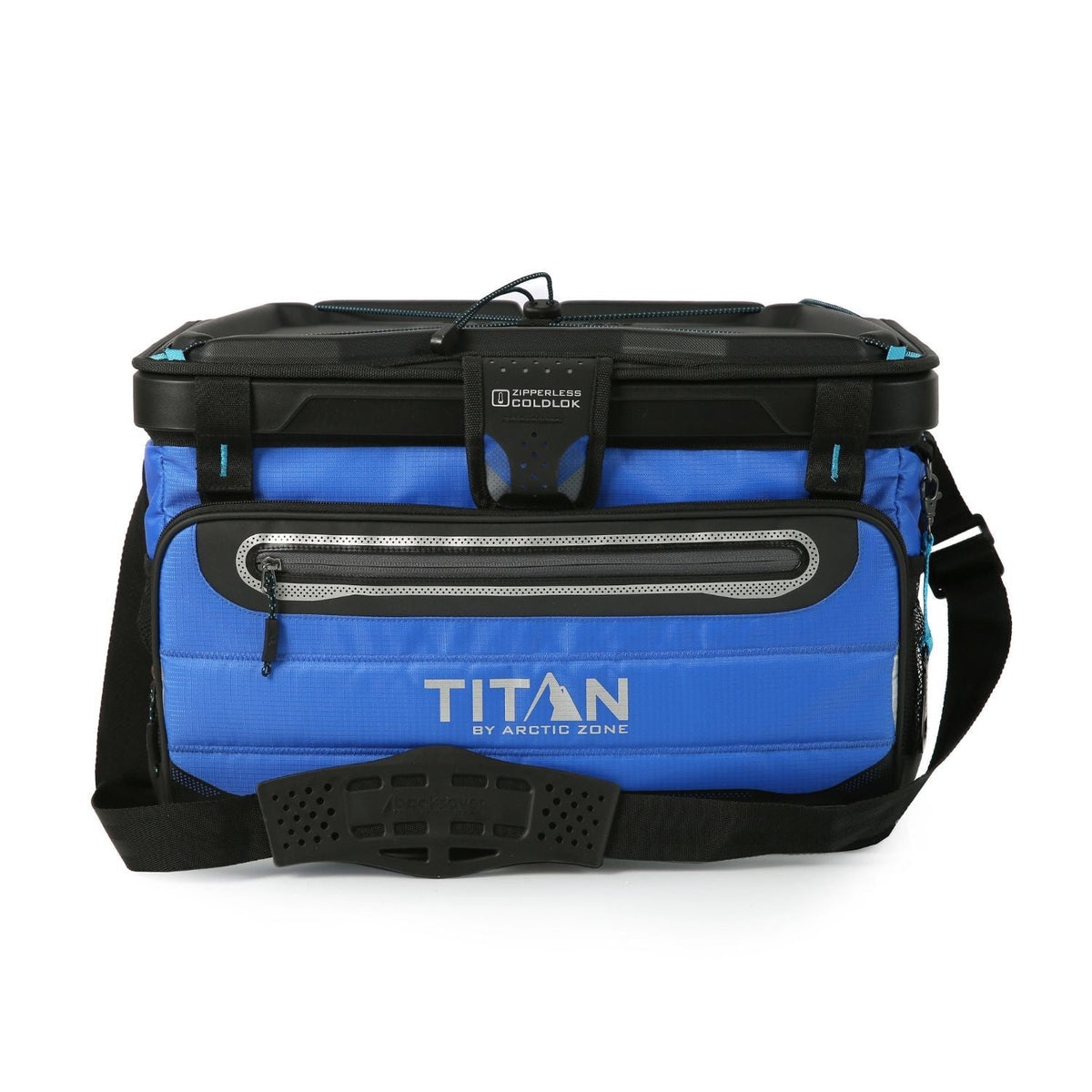 by Arctic Zone 50 Can Collapsible Zipperless Cooler, Blue Y9L1 - product image 1