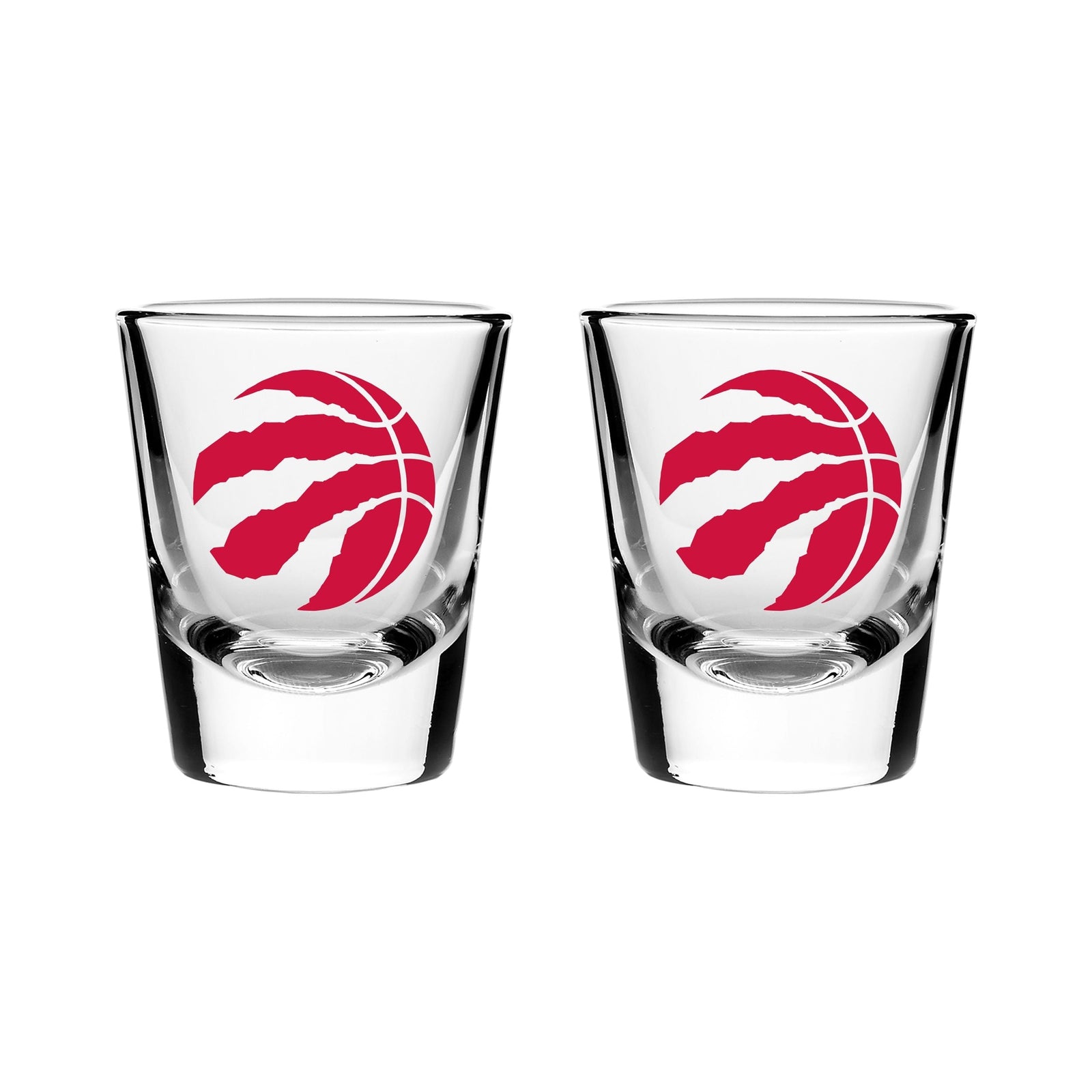 Toronto Raptors Heavy Base Shot Glass Set For Basketball Fans/Collectors, 2-oz, 2-pk G0E9 - product image 1
