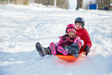 Kids' 2-Person Lightweight Plastic Winter Snow Sled Toboggan A9U5 - product image 6