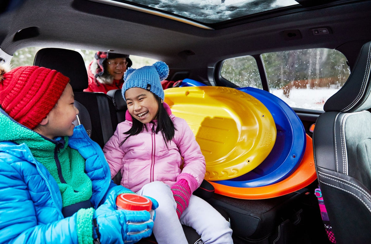 Kids' 2-Person Lightweight Plastic Winter Snow Sled Toboggan A9U5 - product image 7