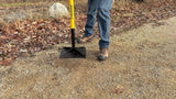 Steel Leveling Garden Tamper with Rubber Grip, 10-in x 10-in C7A6 - product image 7
