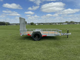 60-in x 10-ft Galvanized Utility Trailer S2J5 - product image 2