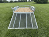 60-in x 10-ft Galvanized Utility Trailer S2J5 - product image 3