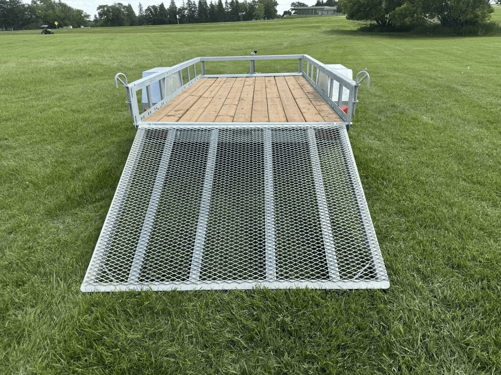 60-in x 10-ft Galvanized Utility Trailer S2J5 - product image 3