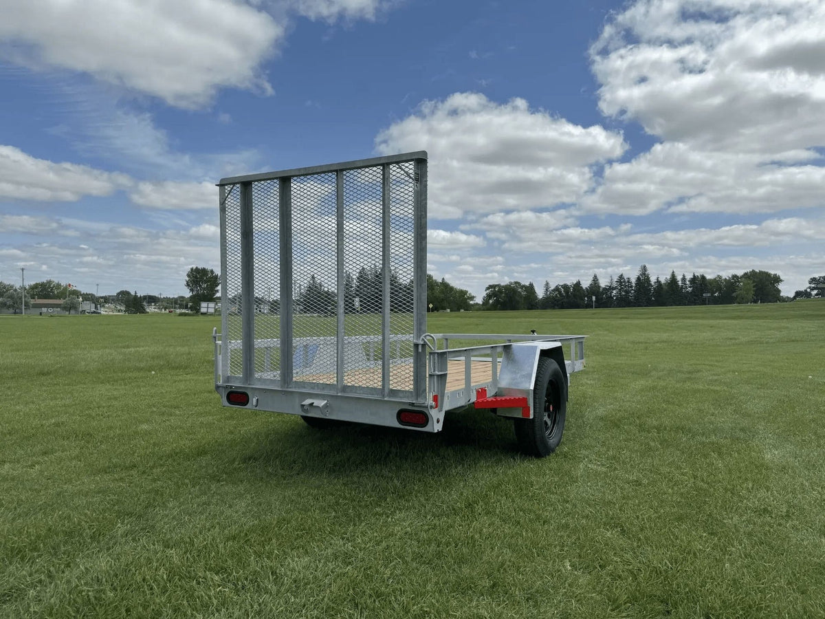 60-in x 10-ft Galvanized Utility Trailer S2J5 - product image 6