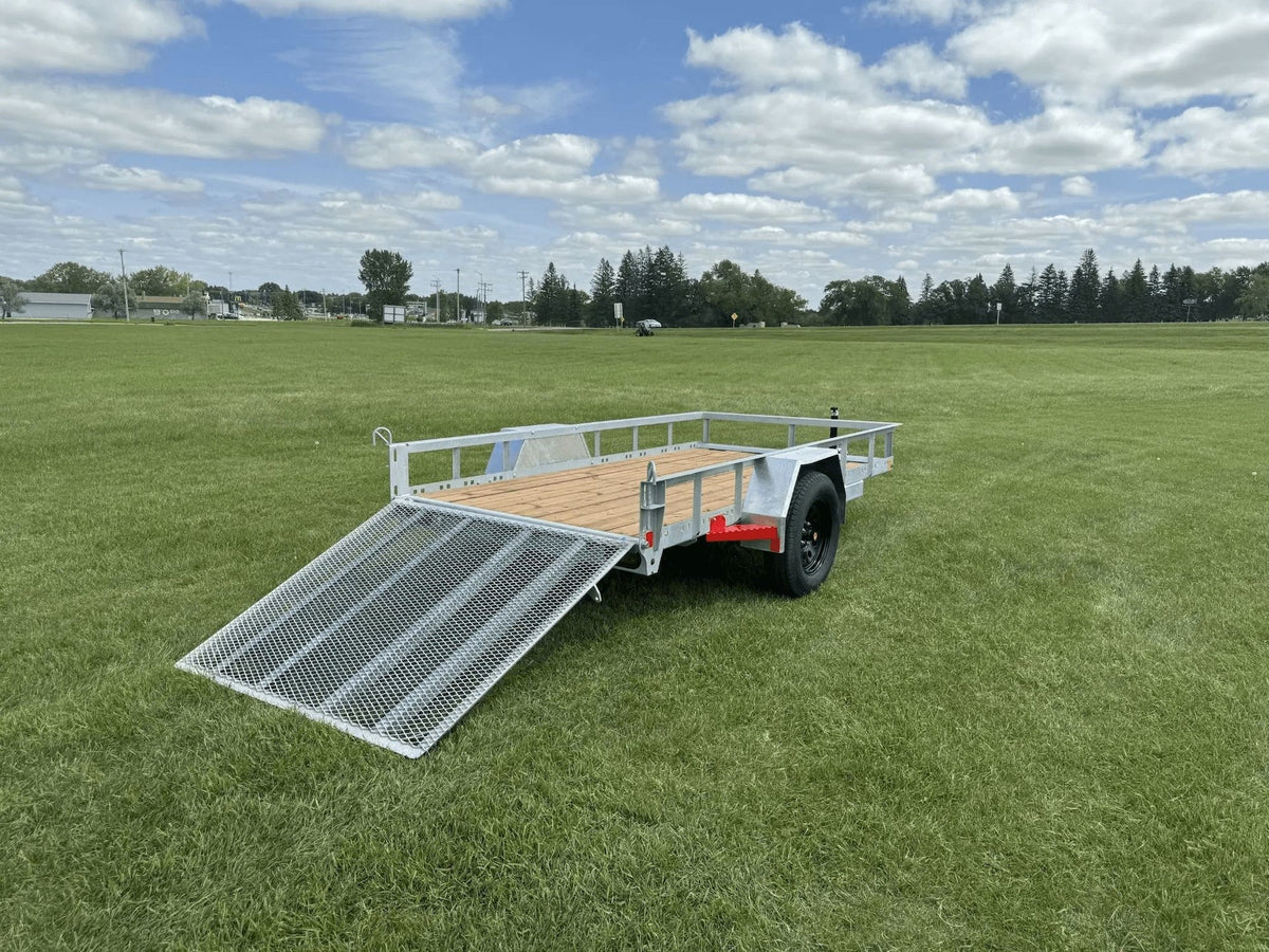 60-in x 10-ft Galvanized Utility Trailer S2J5 - product image 7