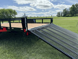 77-in x 12-ft Utility Trailer With Gate, Black Y8F5 - product image 6