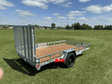 77-in x 12-ft Utility Trailer With Gate, Silver N5C7 - product image 3