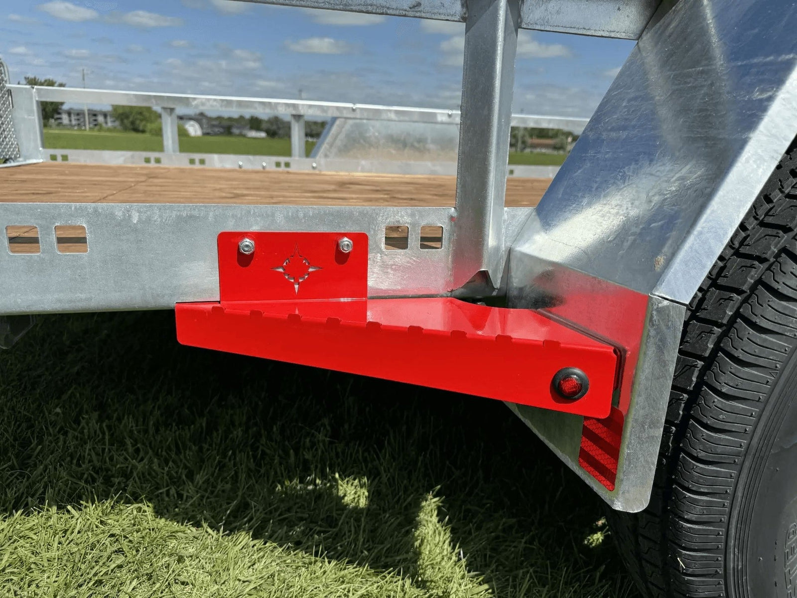 77-in x 12-ft Utility Trailer With Gate, Silver N5C7 - product image 6