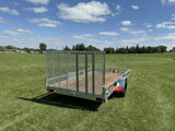 83-in x 14-ft Utility Trailer with Gate & Side ATV Ramps, Galvanized F5V2 - product image 3