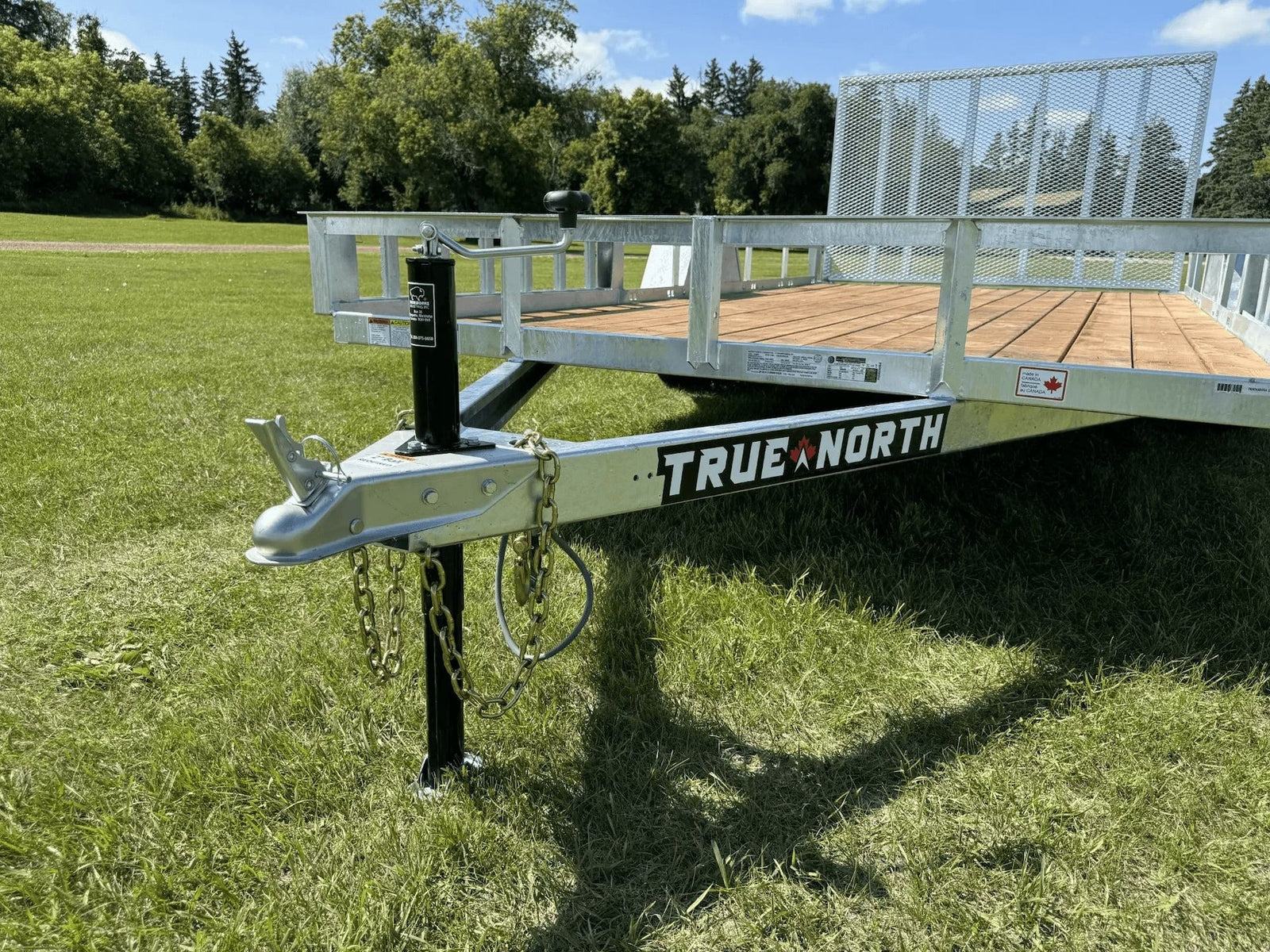 83-in x 14-ft Utility Trailer with Gate & Side ATV Ramps, Galvanized F5V2 - product image 8