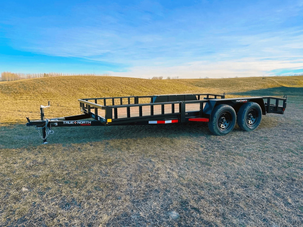 83-in x 16-ft Tandem Axle Utility Trailer, Black E8Y0 - product image 6