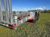 83-in x 16-ft Tandem Axle Utility Trailer, Galvanized Z7Q5 - product image 5