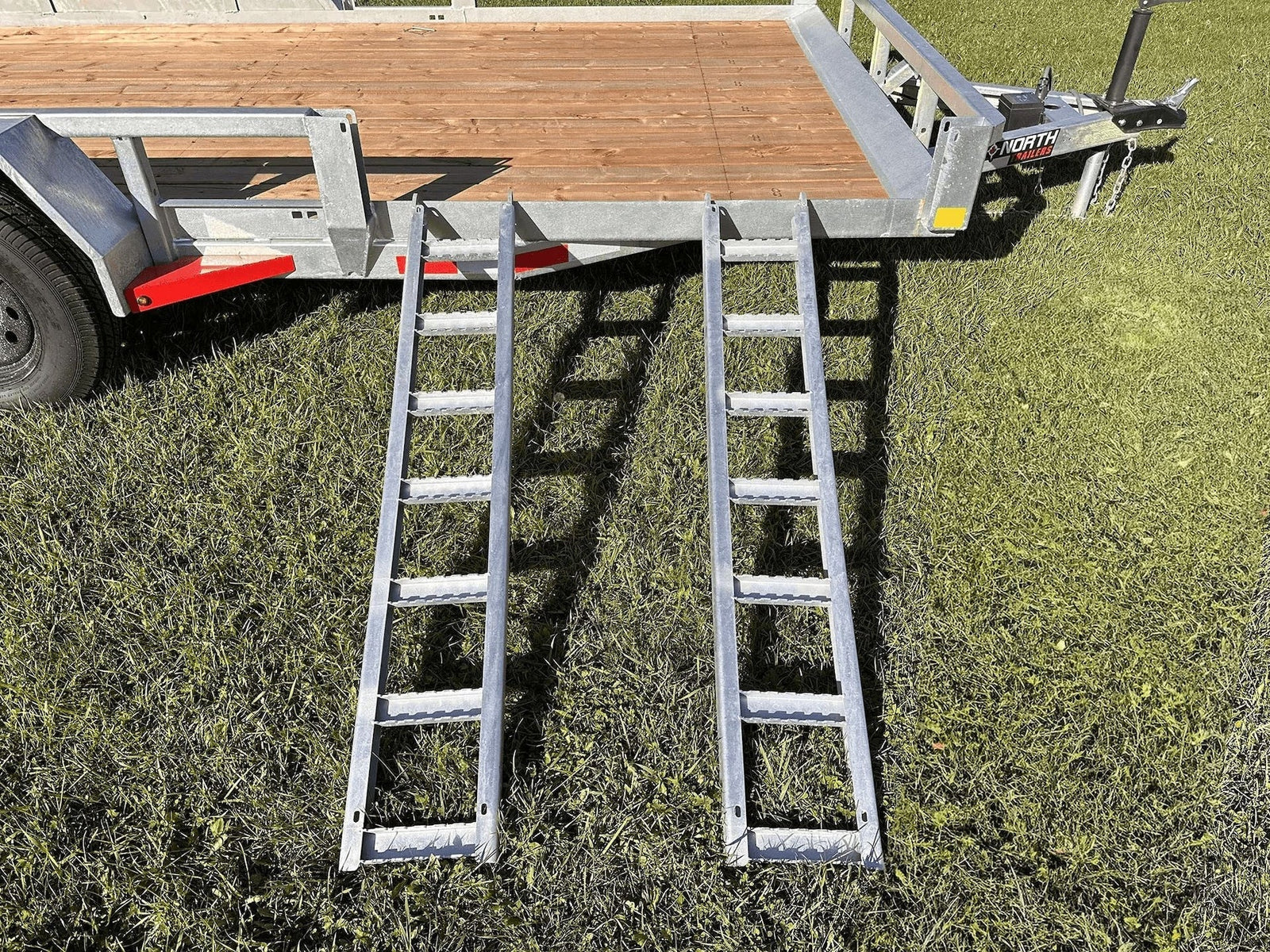 83-in x 16-ft Tandem Axle Utility Trailer, Galvanized Z7Q5 - product image 8