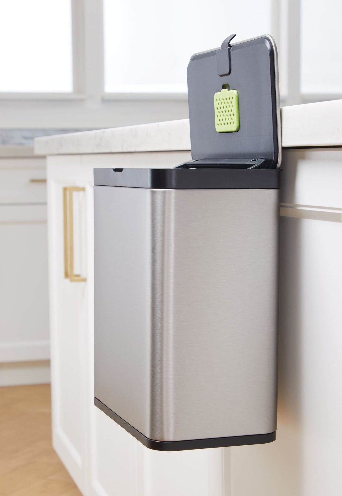 Type A Puro Stainless Steel Food Waste/Compost Caddy Bin N9I6 - product image 3