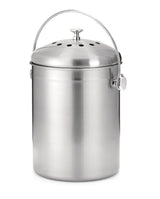 type A Stainless Steel Circular Compost Bin, 4-L L8J7 - product image 3