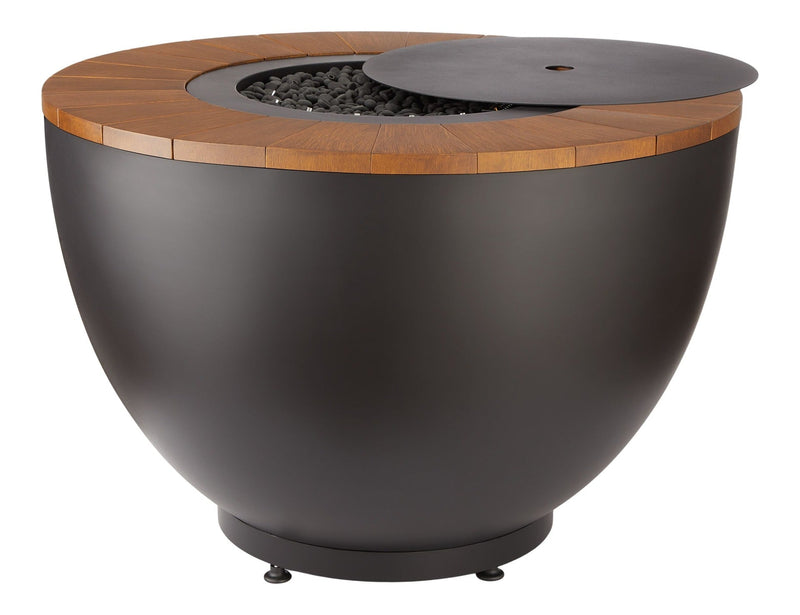 Round Outdoor Gas Fire Table, 65,000 BTUs, 36-in K9B3