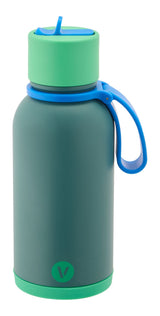 Stainless Steel Water Bottle, Emerald, 16-oz Z0L3 - product image 1