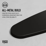Kitchen Sink Faucet Hole Cover Deck Plate For 1 or 3 Hole, Matte Black, 10-in U3H7 - product image 6