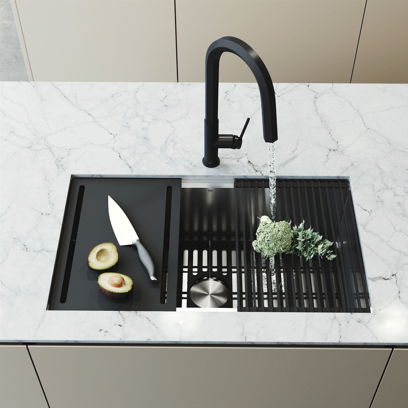 Mercer 33-in Stainless Steel Undermount Kitchen Sink Z0U8 - product image 8